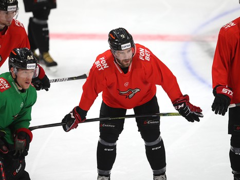 Раскатка «Авангарда» перед третьим матчем серии с «Ак Барсом»