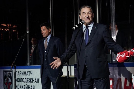 Открытие центрального комплекса Хоккейной Академии «Авангард» 