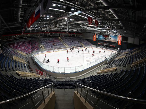 Раскатка «Авангарда» перед третьим матчем серии с «Барысом»