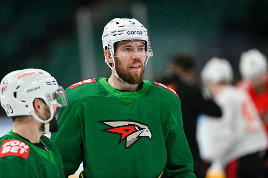 Раскатка «Авангарда» перед вторым матчем финала Востока с «Ак Барсом»