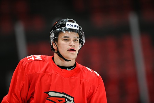 Первая ледовая тренировка «Авангарда»