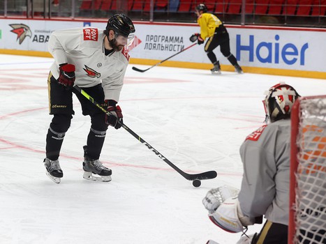 Раскатка «Авангарда» перед шестым матчем серии с «Металлургом»