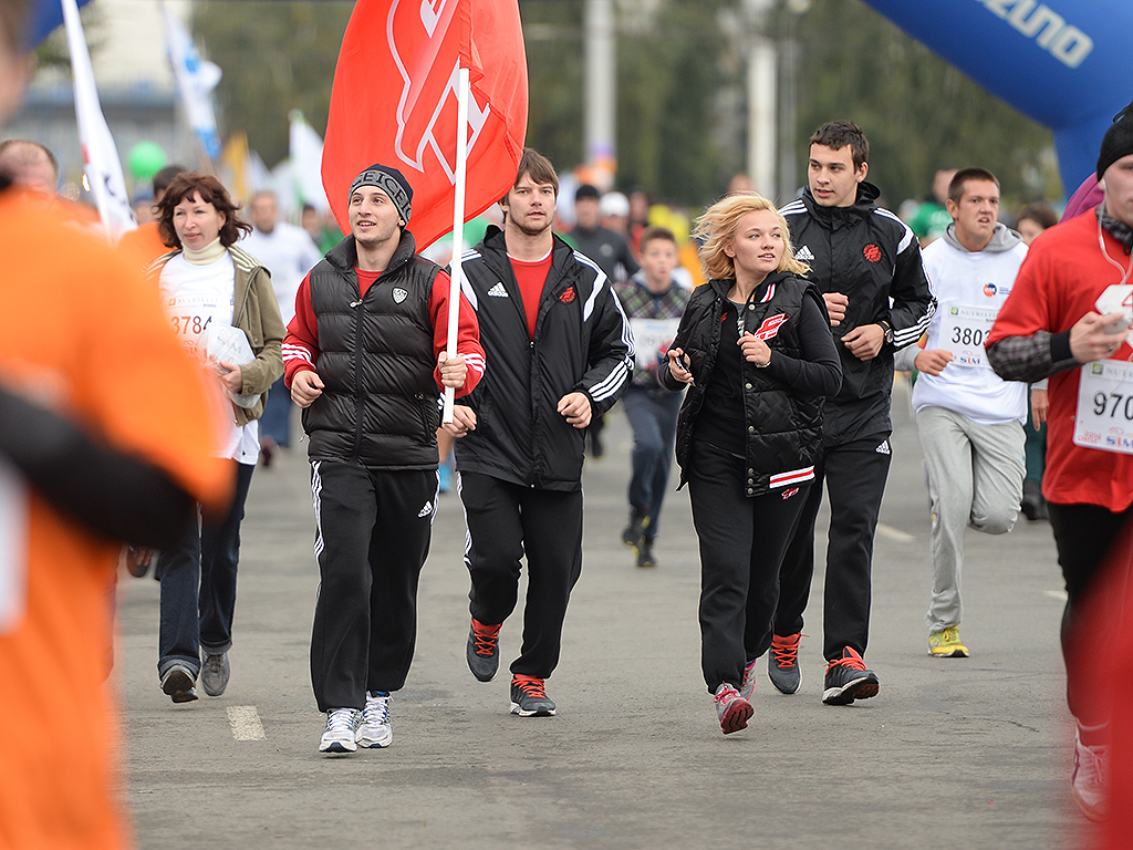 "Авангард" на XXV Сибирском международном марафоне