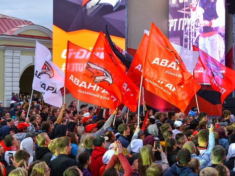 Презентация команды «Авангард» сезона 2019/20 в Омске