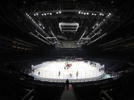 Тренировка «Авангарда» перед матчем с «Ак Барсом» в Дубае