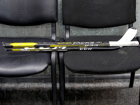 Раскатка «Авангарда» перед матчем с «Витязем»