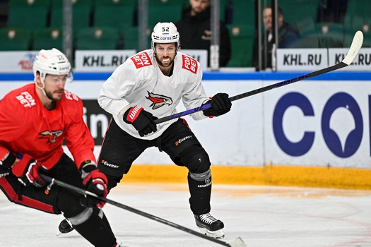 Раскатка «Авангарда» перед первым матчем финала Востока с «Ак Барсом»