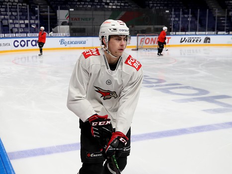 Раскатка «Авангарда» перед вторым матчем серии с «Ак Барсом»