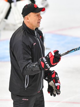 Раскатка "Авангарда" перед игрой со "Спартаком"