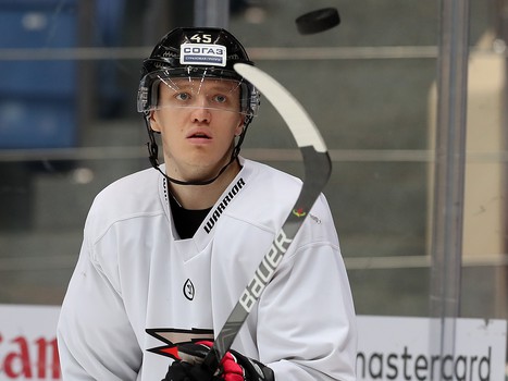 Раскатка «Авангарда» перед матчем со «Спартаком»