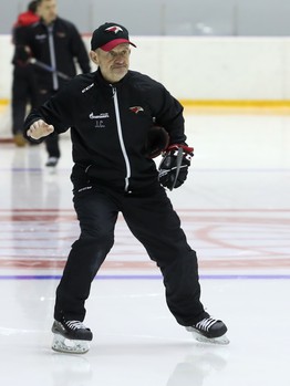 Раскатка «Авангарда» в Уфе перед третьим матчем серии с «Салаватом Юлаевым»