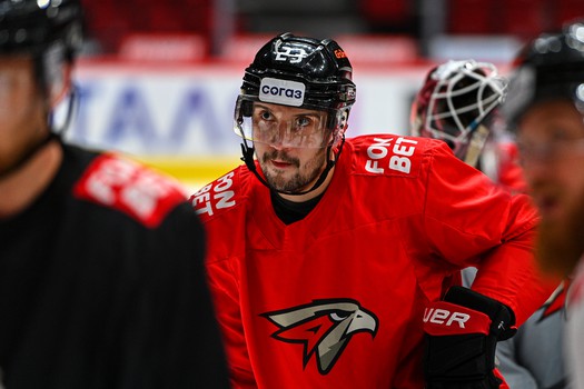 Тренировка «Авангарда» в Омске