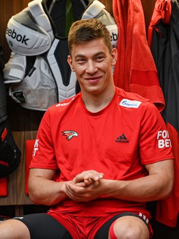 Первая ледовая тренировка «Авангарда»