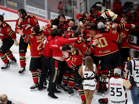 28.04.2021. Финал Кубка Гагарина, 6 матч. «Авангард» - ЦСКА 1:0