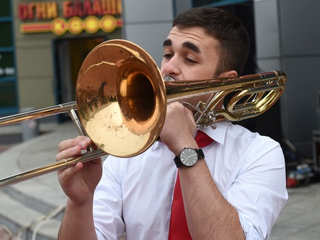 Атмосфера первого матча "Авангарда" в Балашихе