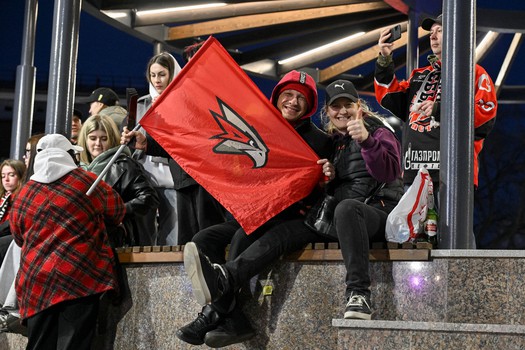 Фан-зона «Авангарда» в Городском саду