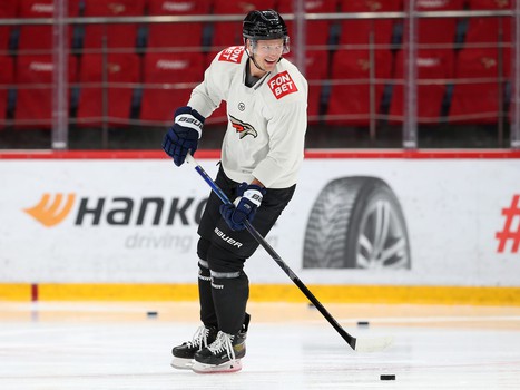 Первая тренировка «Авангарда» в новом сезоне