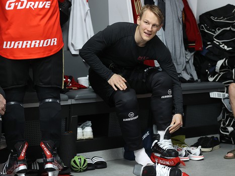 Первая тренировка Никиты Сошникова в «Авангарде»