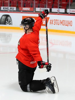 Раскатка «Авангарда» перед матчем с «Ак Барсом»