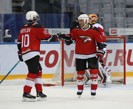 Ветераны «Авангарда» - сборная «Газпром нефти» 11:4