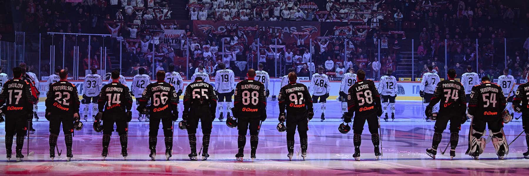 Состав «Авангарда» на домашний матч против «Трактора»