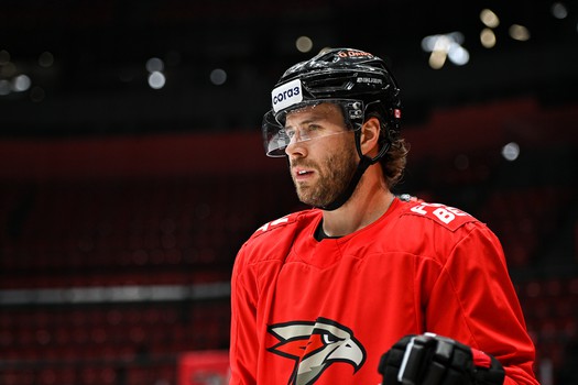 Раскатка «Авангарда» перед матчем с «Трактором»