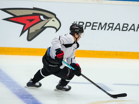 Раскатка «Авангарда» перед матчем со «Слованом»