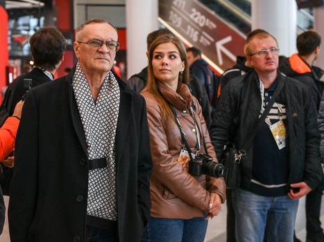 Раскатка «Авангарда» перед домашним матчем с «Сибирью»