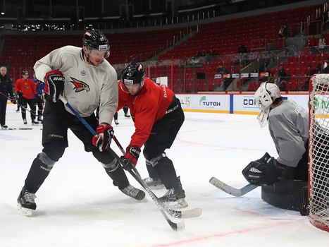 Открытая тренировка «Авангарда» перед стартом плей-офф