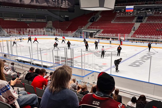 Открытая тренировка «Авангарда» в Санкт-Петербурге