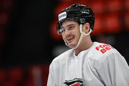 Раскатка «Авангарда» перед матчем с «Барысом»