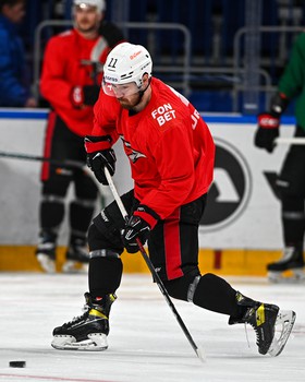 Раскатка «Авангарда» перед шестым матчем серии с «Локомотивом»