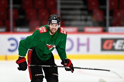 Раскатка «Авангарда» перед матчем с «Трактором»