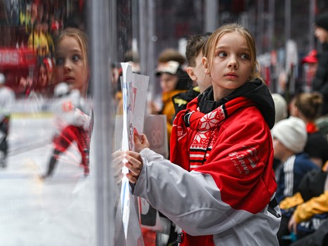 Открытая тренировка «Авангарда» перед финалом Востока