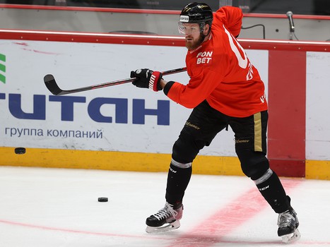 Раскатка «Авангарда» перед шестым матчем серии с «Металлургом»