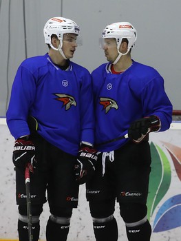 Раскатка «Авангарда» в Уфе перед шестым матчем серии с «Салаватом Юлаевым»