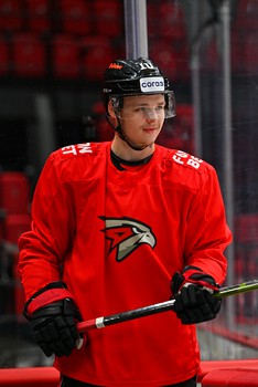 Раскатка «Авангарда» перед матчем с «Металлургом»