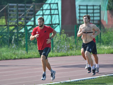 Тест Купера на стадионе "Авангард"