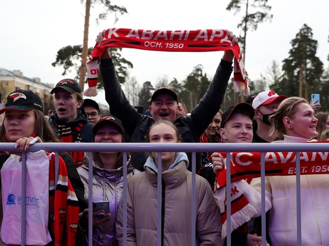 Чемпионский праздник «Авангарда» в Балашихе