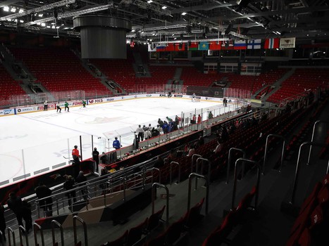 Открытая тренировка «Авангарда» для прессы и болельщиков