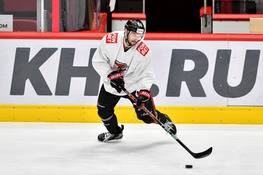 Раскатка «Авангарда» перед матчем с «Ак Барсом»