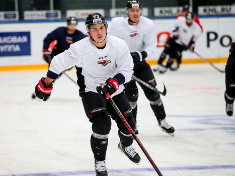 Открытая тренировка «Авангарда» для СМИ