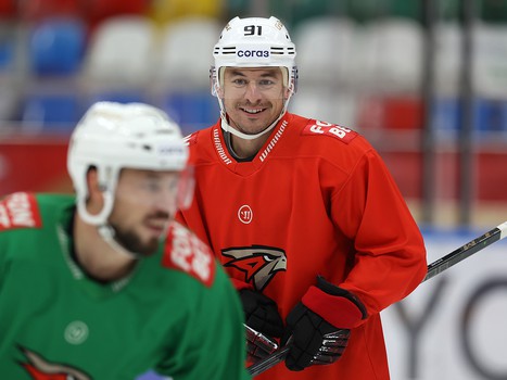 Раскатка «Авангарда» перед выездным матчем со «Спартаком»