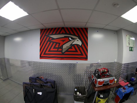 Тренировка «Авангарда» перед матчем в Екатеринбурге