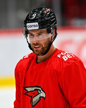 Тренировка «Авангарда» перед матчем с «Адмиралом»