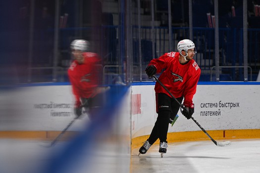 Тренировка «Авангарда» в Ярославле