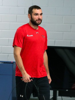 Раскатка «Авангарда» перед выездным матчем с «Йокеритом»