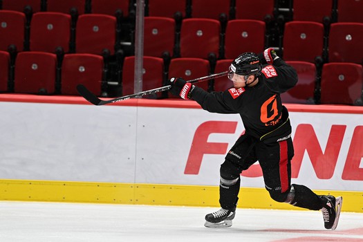 Раскатка «Авангарда» перед матчем с «Амуром»