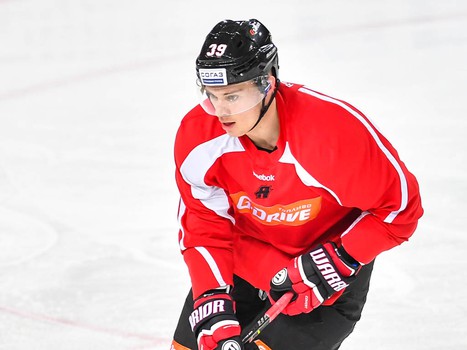 Раскатка "Авангарда" перед матчем с "Автомобилистом"