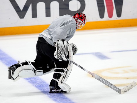 Раскатка «Авангарда» перед выездным матчем с «Йокеритом»